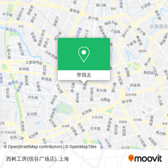 西树工房(缤谷广场店)地图