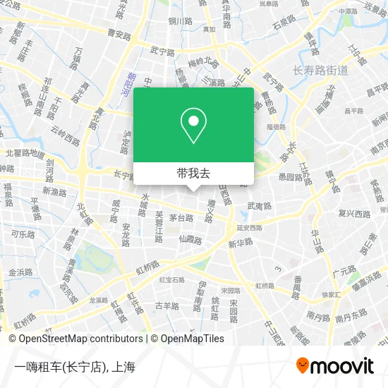 一嗨租车(长宁店)地图