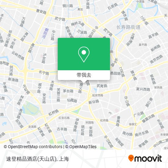 速登精品酒店(天山店)地图