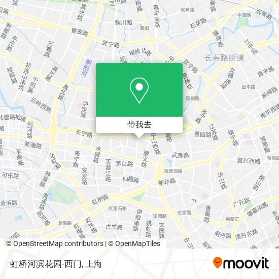 虹桥河滨花园-西门地图