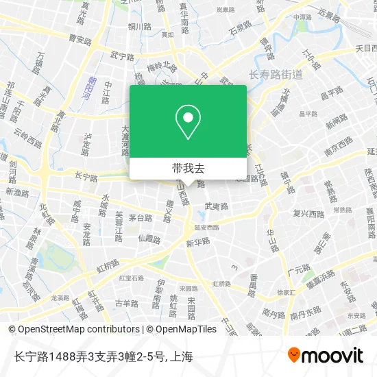 长宁路1488弄3支弄3幢2-5号地图