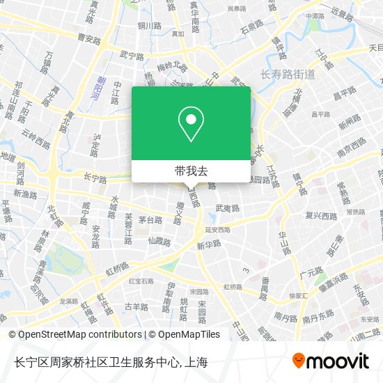 长宁区周家桥社区卫生服务中心地图