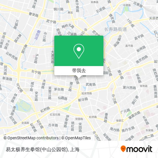 易太极养生拳馆(中山公园馆)地图