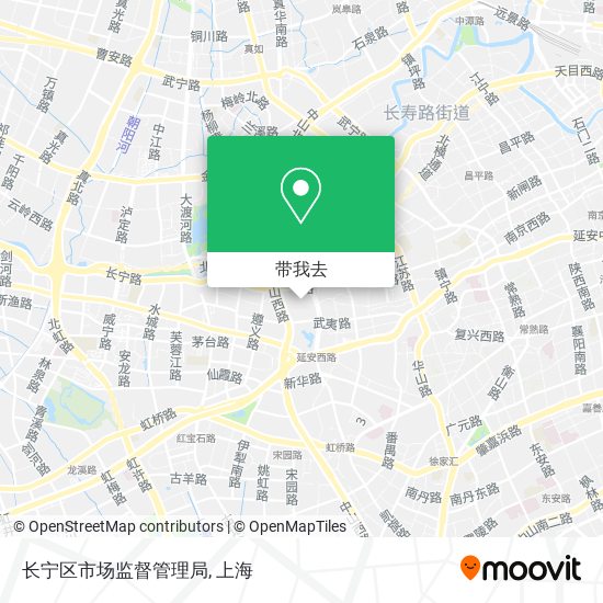 长宁区市场监督管理局地图