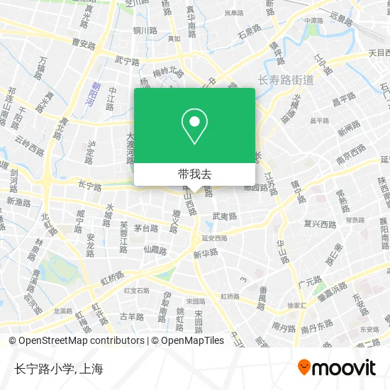 长宁路小学地图