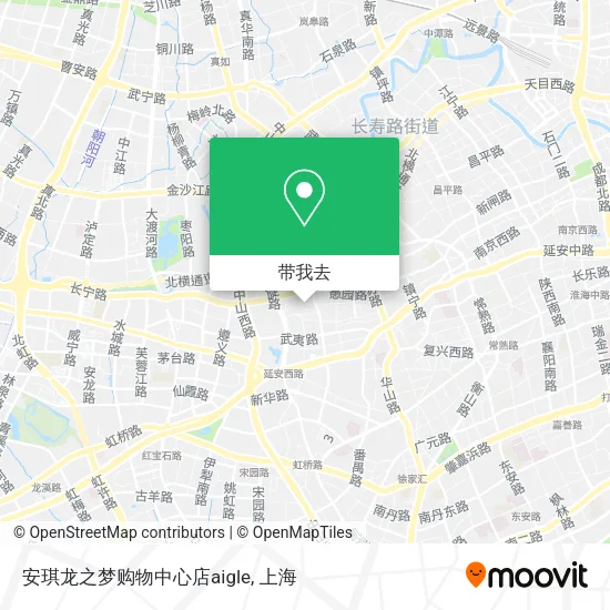 安琪龙之梦购物中心店aigle地图