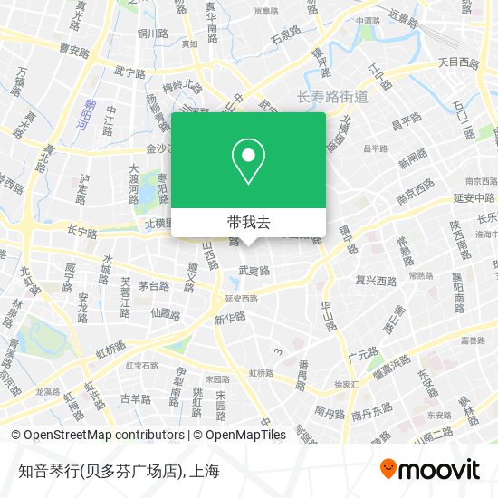 知音琴行(贝多芬广场店)地图