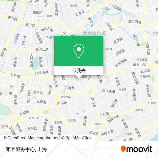 顾客服务中心地图