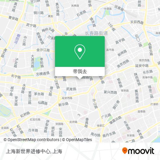 上海新世界进修中心地图