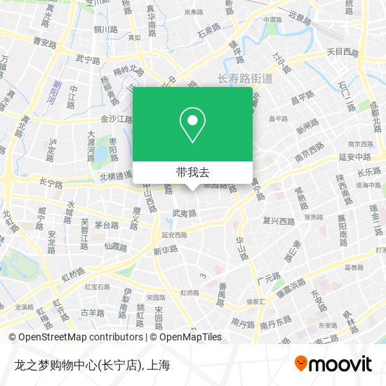 龙之梦购物中心(长宁店)地图