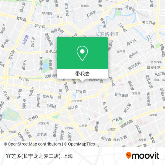 宜芝多(长宁龙之梦二店)地图