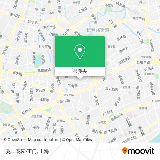 兆丰花园-正门地图