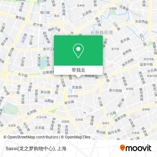 Sassi(龙之梦购物中心)地图