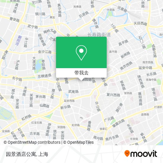 园景酒店公寓地图