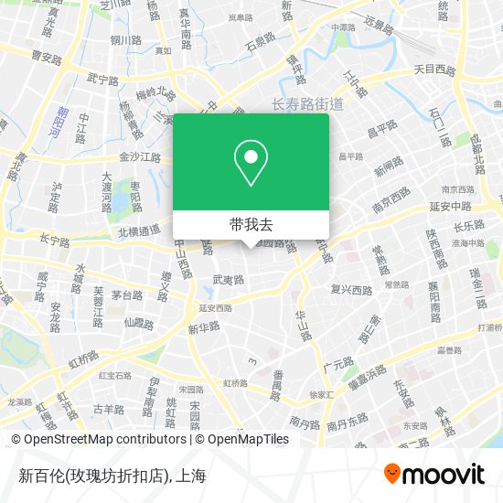 新百伦(玫瑰坊折扣店)地图