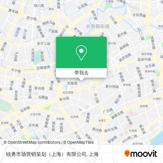 锐勇市场营销策划（上海）有限公司地图