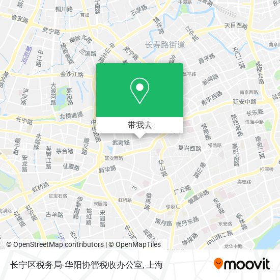 长宁区税务局-华阳协管税收办公室地图