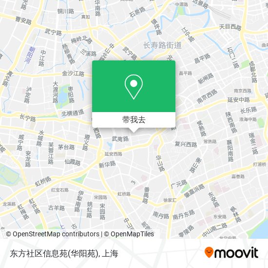 东方社区信息苑(华阳苑)地图