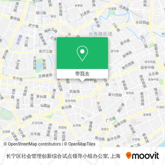 长宁区社会管理创新综合试点领导小组办公室地图