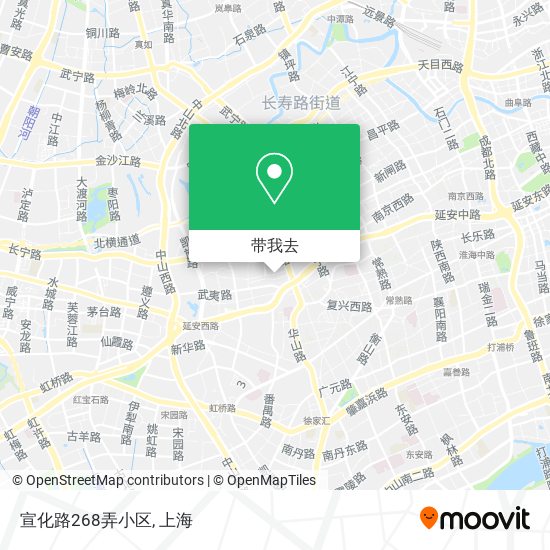 宣化路268弄小区地图