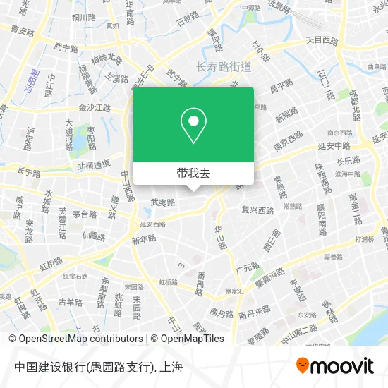 中国建设银行(愚园路支行)地图