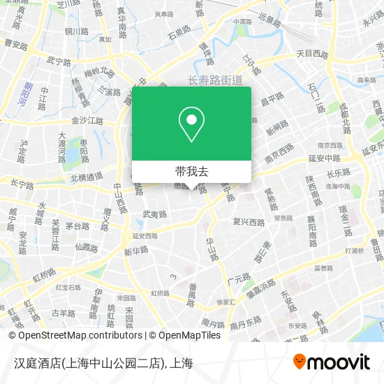 汉庭酒店(上海中山公园二店)地图