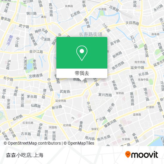 森森小吃店地图