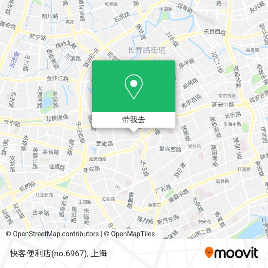 快客便利店(no.6967)地图