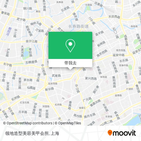 领地造型美容美甲会所地图