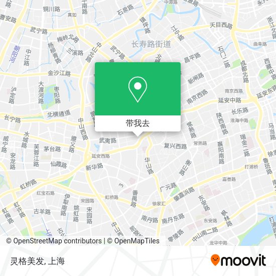 灵格美发地图