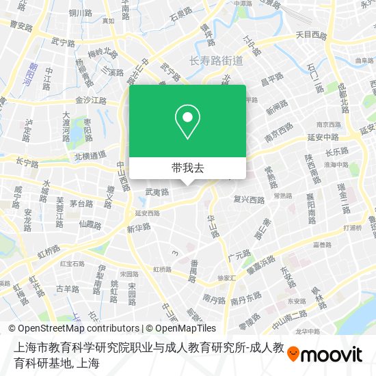 上海市教育科学研究院职业与成人教育研究所-成人教育科研基地地图
