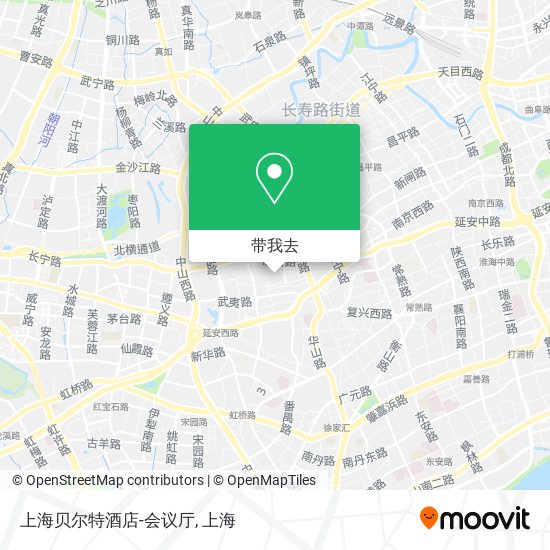 上海贝尔特酒店-会议厅地图