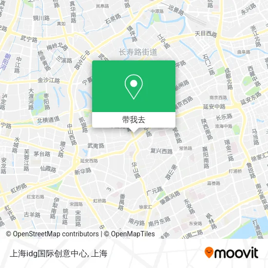 上海idg国际创意中心地图