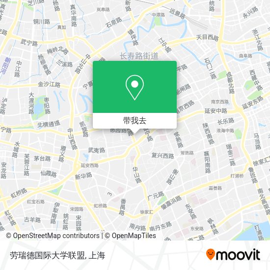 劳瑞德国际大学联盟地图