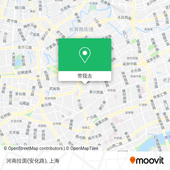 河南拉面(安化路)地图