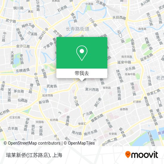 瑞莱新侨(江苏路店)地图
