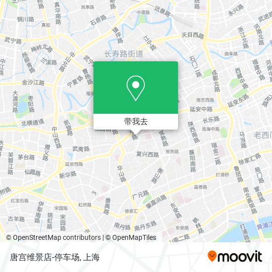 唐宫维景店-停车场地图