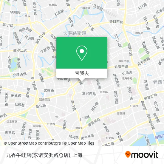 九香牛蛙店(东诸安浜路总店)地图