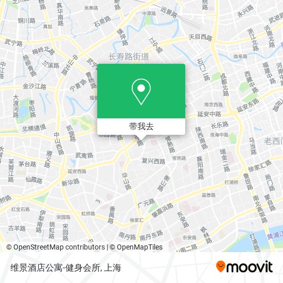维景酒店公寓-健身会所地图