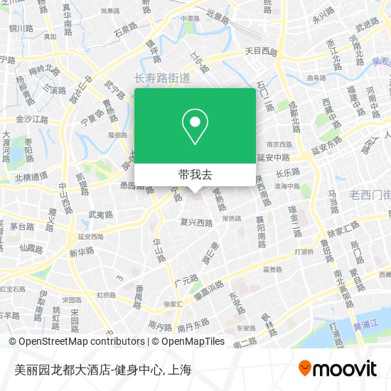 美丽园龙都大酒店-健身中心地图