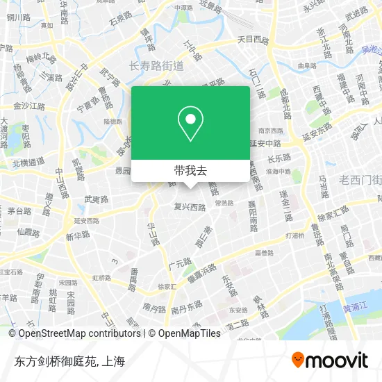东方剑桥御庭苑地图