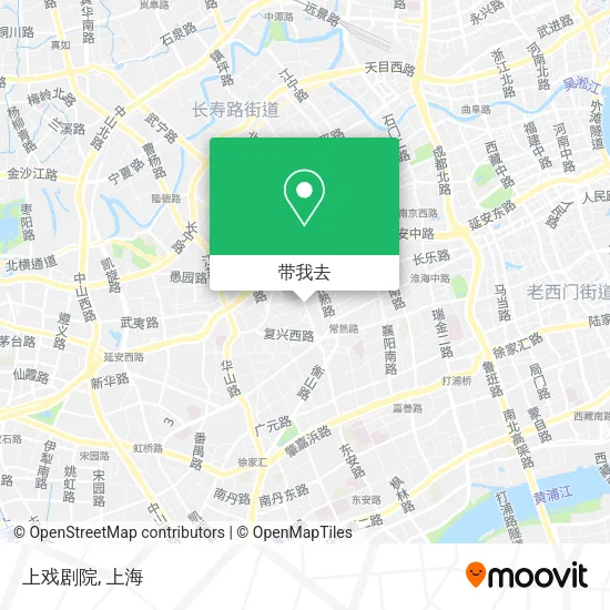 上戏剧院地图