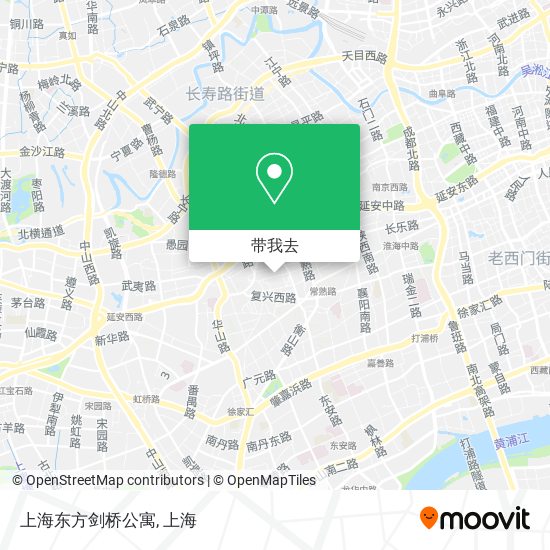 上海东方剑桥公寓地图