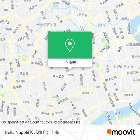 Bella Napoli(长乐路店)地图