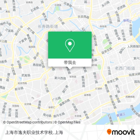 上海市逸夫职业技术学校地图