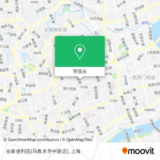 全家便利店(乌鲁木齐中路店)地图