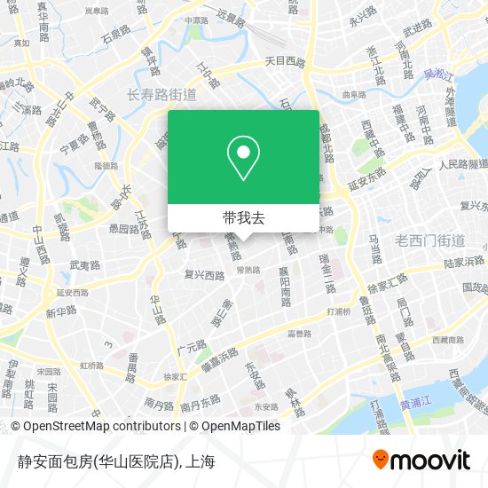 静安面包房(华山医院店)地图