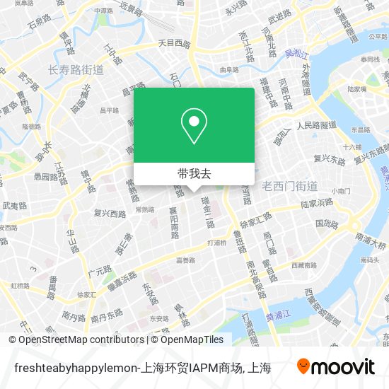 freshteabyhappylemon-上海环贸IAPM商场地图