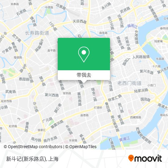 新斗记(新乐路店)地图