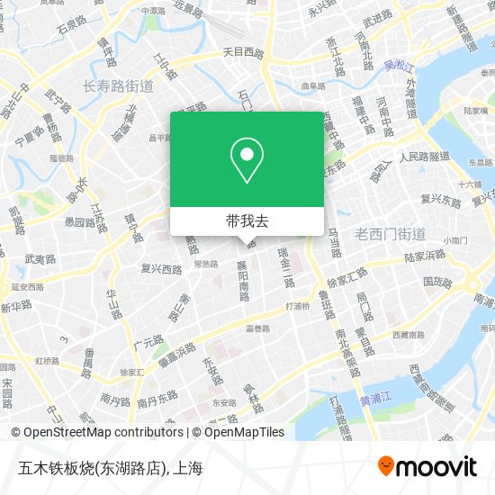 五木铁板烧(东湖路店)地图